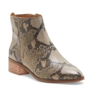 Lucky Brand Leather Bootie